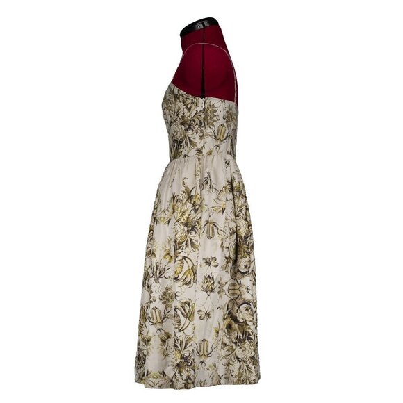 ALEXANDRA GRECCO Flower girl 100% Silk‎ Floral Print Dress sz 12 - Picture 9 of 9